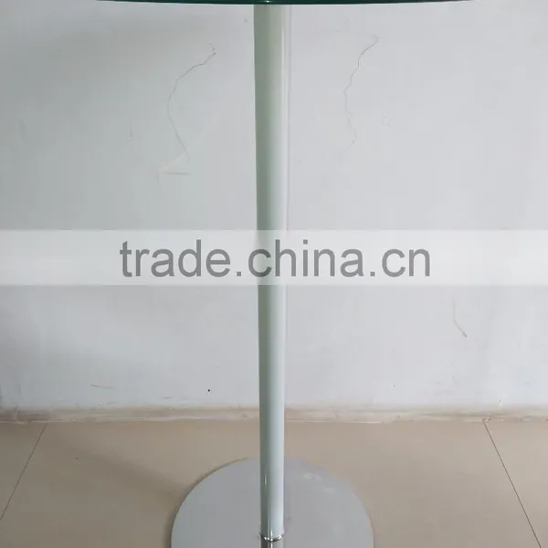 Glass Table Bar Dining Table Banquet Glass Top Bar Table photo-5
