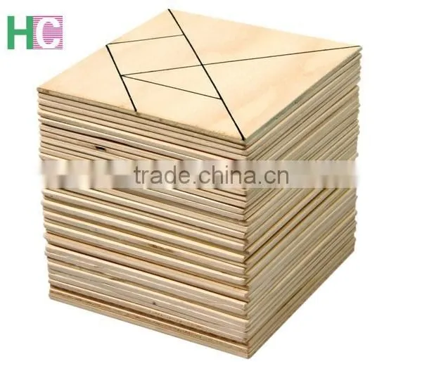 Wholesale Educational Kids Wooden Colored Tangram Jigsaw Puzzle Toy photo-2