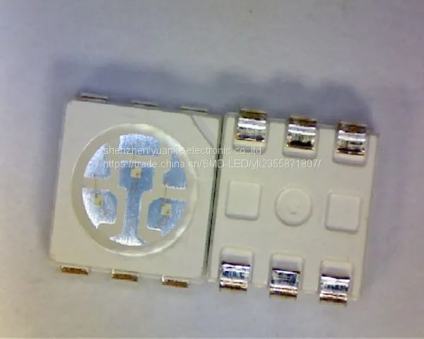 Special Light 0.2W Purple 3 Chips 5050 Smd Led 40-60mw Specifications photo-2
