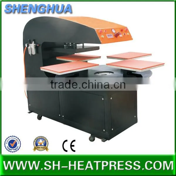2016 NEWEST Fou Stations Heat Press Transfer Machine for Print Fabric Sheet and Tshirt photo-2