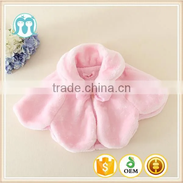 Girls Wraps For Matching Wedding Dresses Pink Appliqued Wraps With Bow In Stock