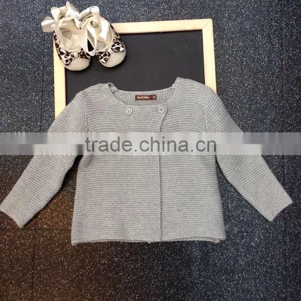 Bulk Blank Sweaters Hot Sale for Autumn and Fall/winter Collection Kids Garments Sweaters Baby Girls 1 Years Old Cardigans Red photo-4
