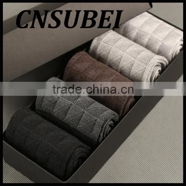 5pairs per Box Fashion Bamboo Fiber Socks Men's Socks Summer and Autumn Gift Box Men's Summer Meia Socks photo-3