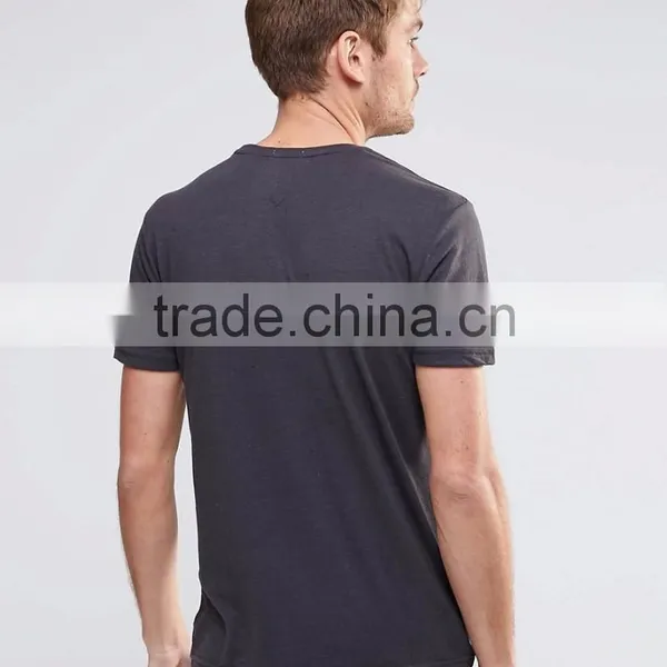 2017 Top Quality OEM Apparel Fashion Cheap Price 180g 100% Cotton Casual Style Short Sleeve O-Neck Men's T Shirt photo-3