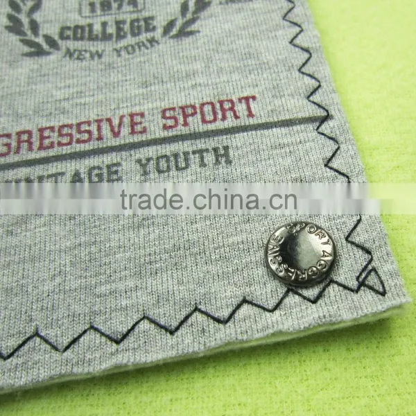 Denim Leather Labels for Garment photo-2