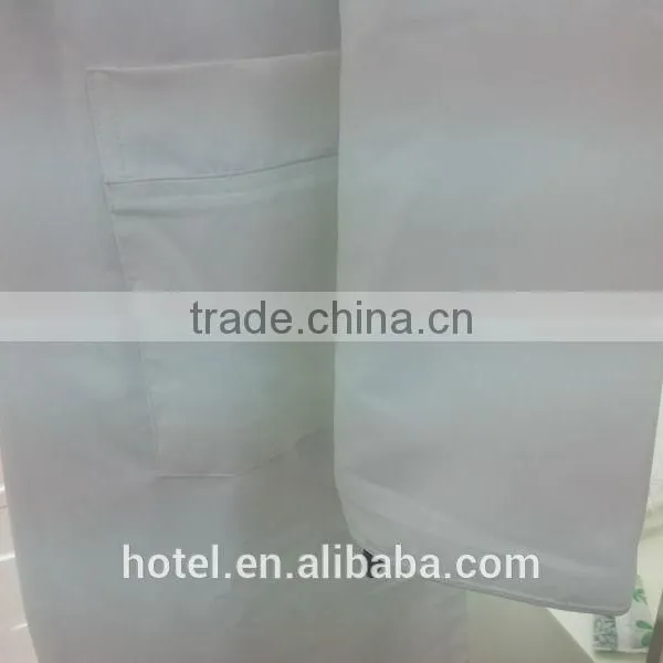 Wholesale Hotel Microfiber Cotton Terry Unisex Bathrobe photo-3