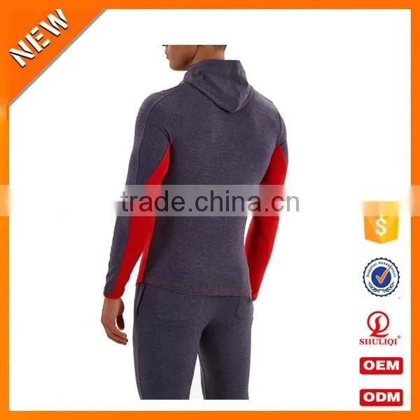 Fitness Hoodie Wholesale Men's Winter Hoodie Warm Zipper up Sweatshi rt Coat Tracksuit Outwear photo-3