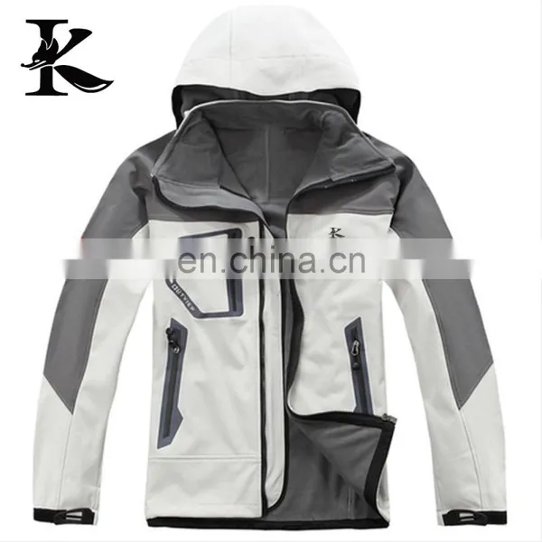 Custom Printed Waterproof Jacket Embroidered Hiking Windproof Softshell Jacket photo-5