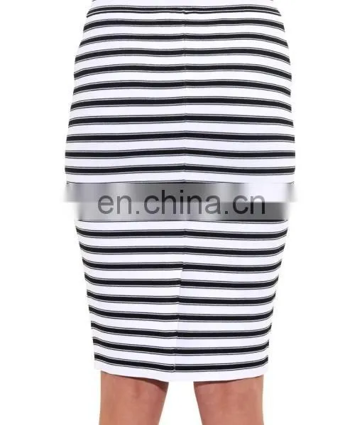 2016 New Arrivel Striped Pencil Skirt photo-2