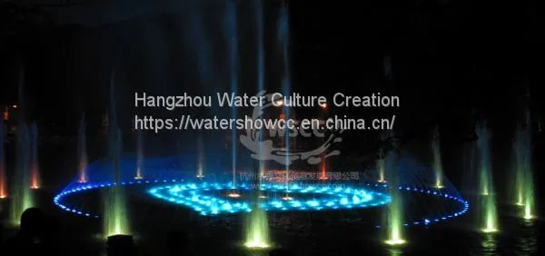 Dancing Fountain Music Fountain Light Show in the Amusement Park photo-2