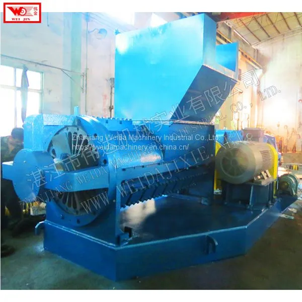 India Rubber Lump Breaking Single Helix Breaking Crushing Cleaning Machine photo-4