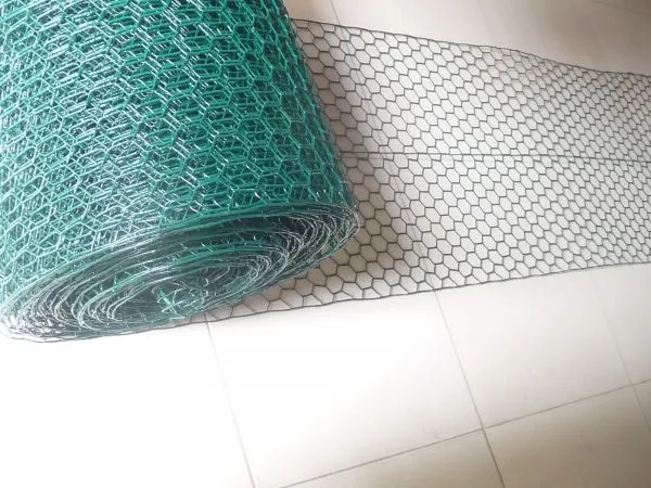 The Pvc Coated Double Twisted Metal Mesh Fabric Security Fencing Stone Protection photo-2