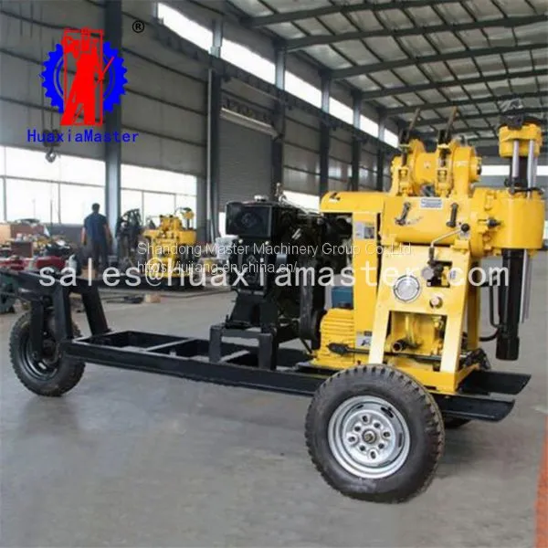 XYX-130 Wheeled Hydraulic Core Drilling Rig photo-3
