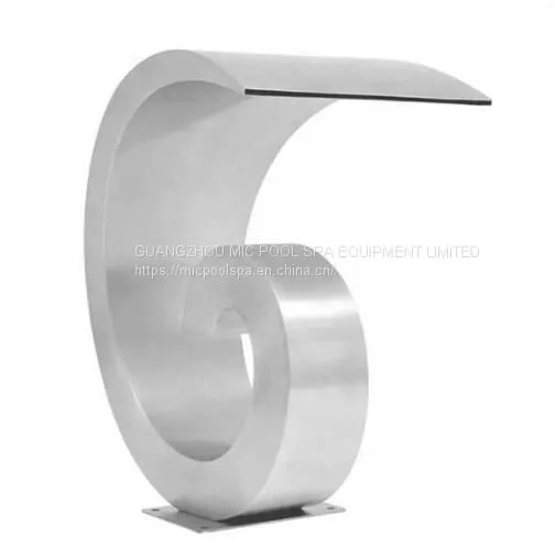 Above Ground Pool Waterfall for Water Curtain Wall in 304&316stainless Steel photo-2