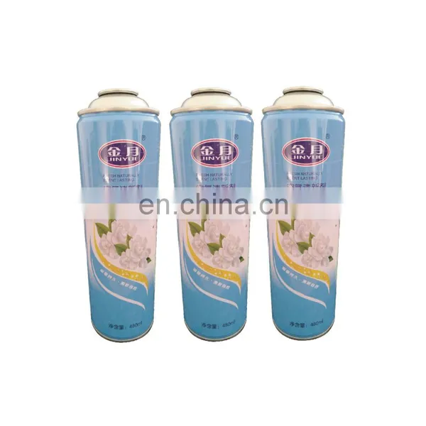 Made in China Spray Cans Aerosol 480ml and Empty Aerosol Spray Can for Refilling Air Freshener With Valves photo-3