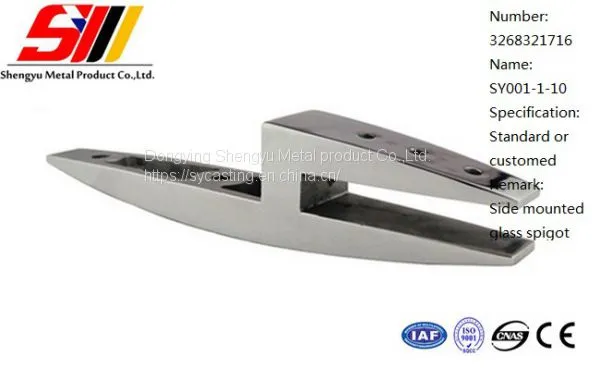 Precision Casting Stainless Steel Glass Railing Spigot photo-5