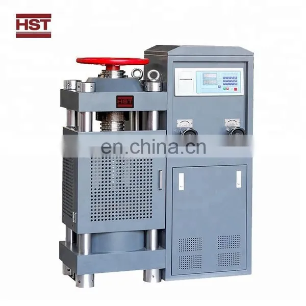 Multifunction Red Brick Digital Display Compressive Testing Machine photo-4
