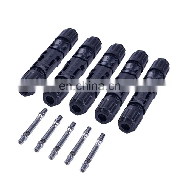 UV Resistance High Quality PV 50A Current 10mm2 Solar Cable Connector photo-3