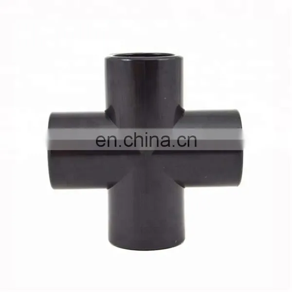 ASTM SCH80 Gray Color UPVC Cross 6" for Water Supply photo-6