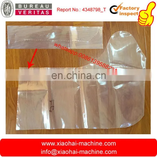 Thick LDPE Boot Cover Making Machine With Perforation Line photo-2