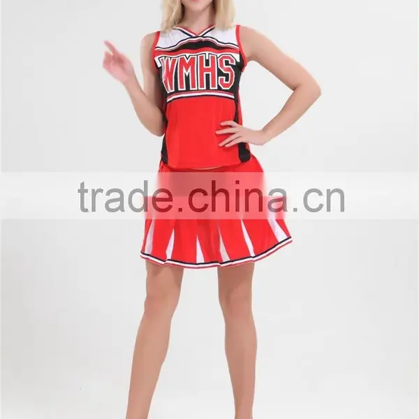 Carnival Party Sexy Cheerleader Costume Woman Cheap Cheerleader Fancy Dress photo-3