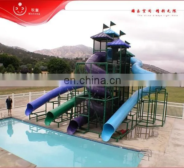 Mutong Home Swimming Pool Body Water Slide photo-5