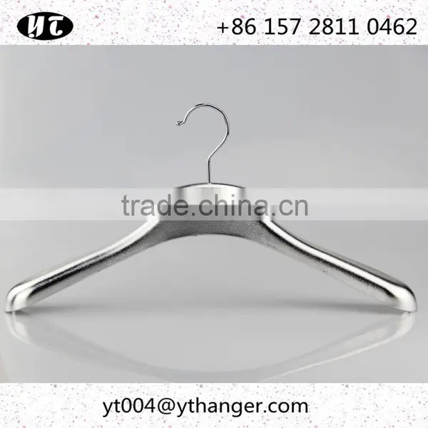Silver Electronic Plated Hanger With Notch for Clothes photo-3
