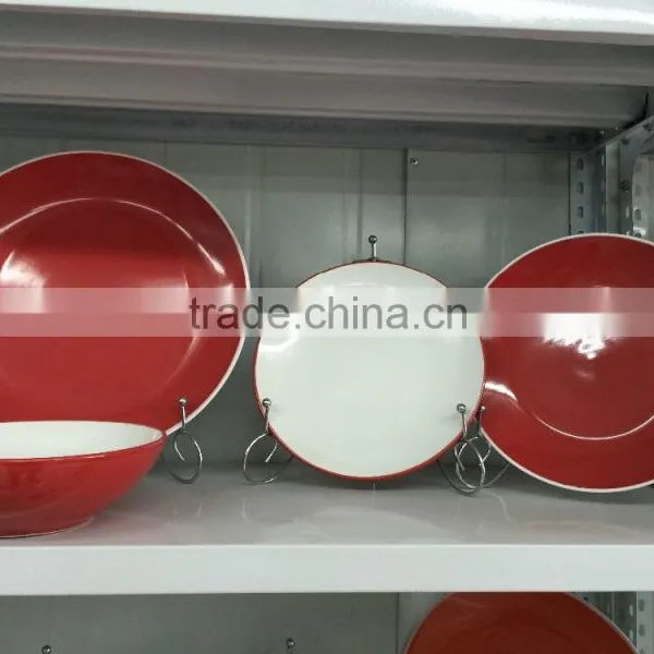 Solid Color Porcelain Tableware From China Supplier Shenzhen Porcelainceramic Breakfast Dinnerware Set photo-2