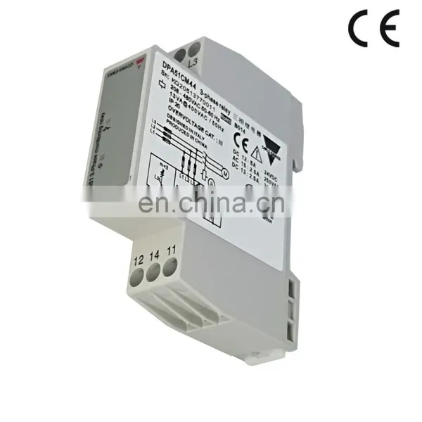 Three-phase Power Supply Monitor Lack Phase Sequence Relay DPA51CM44 photo-3