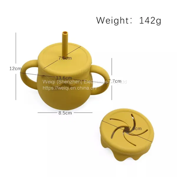Trainer Cup and Snack Catcher Mushie Snack Snack Cup Holder photo-3