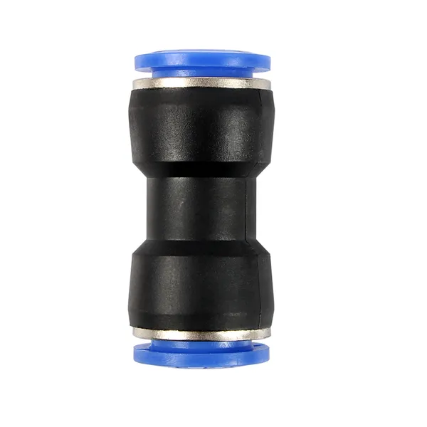 PU-4 6 8 10 12 Pneumatic One Touch Union Straight Pipe Quick Fittings