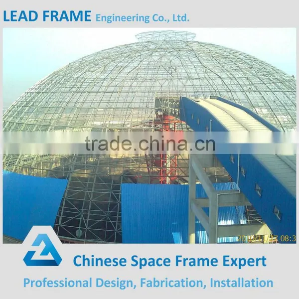 High-level Prefab Dome Metal Steel Space Frame photo-5