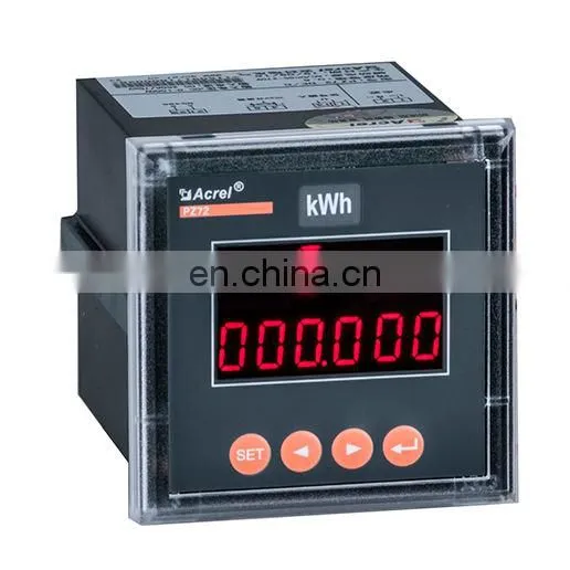 China Manufacturer Multi Tariff Energies Optional CE Certificates Acrel Solar dc Energy Meter Single Phase Price photo-5