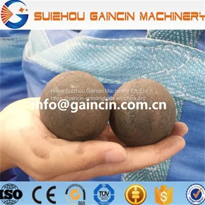 Dia.40mm, 50mm Steel Media Ball, Forged Grinding Ball Media, Steel Grinding Media Mill Balls photo-2