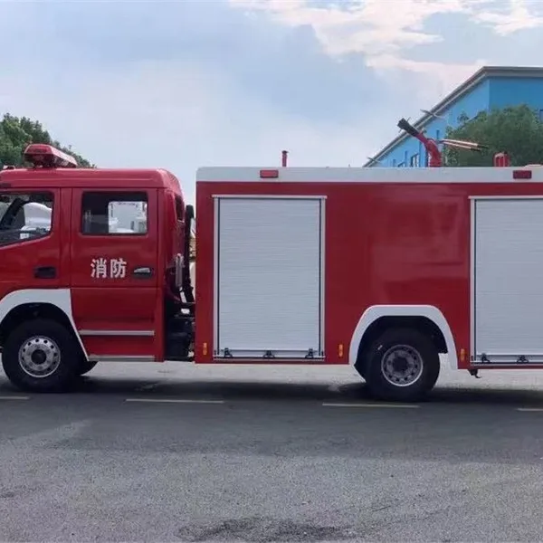Dongfeng 4-ton Water Tank Fire Truck, Fire Extinguishing and Rescue Emergency Vehicle. photo-4