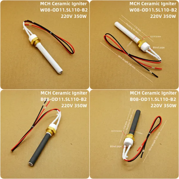 220V300W MCH Ceramic Igniter Ceramic Ignition Stick photo-3
