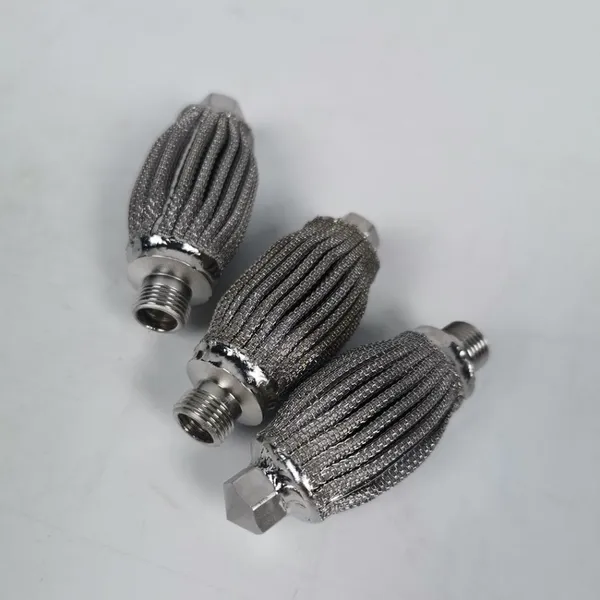 Small Conical Stainless Steel Sintered Mesh Pleated Filter Cartridge RT-055 photo-2