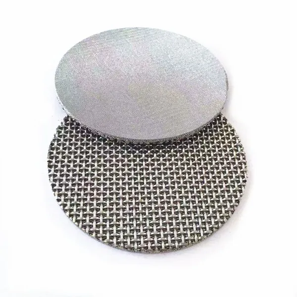 Professional Customized Stainless Steel Sintered Wire Mesh FIlter Disc photo-2