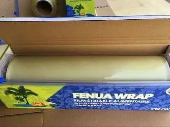 Weiches PVC Lebensmittelumhüllungsstreckfolie, transparente Kunststoffverpackungsmaterial, Jumbo-Rolle 300m photo-4