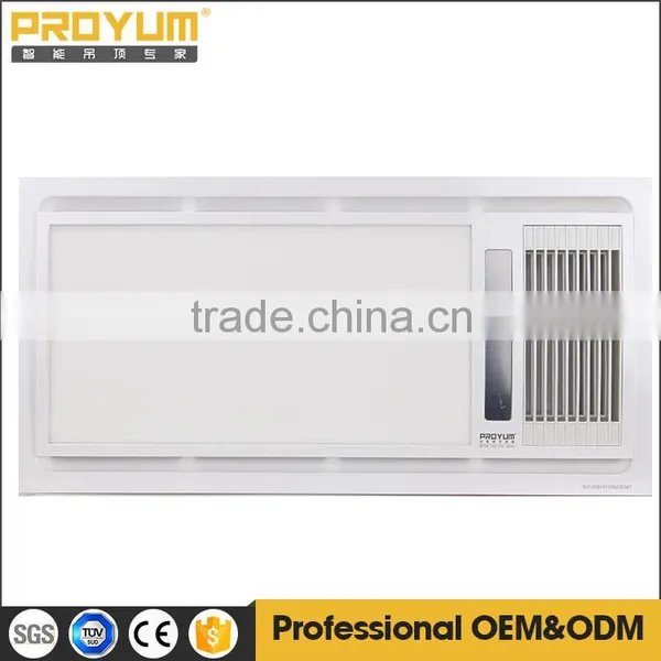 Bathroom Heater PTC Fan Heater,LED Panel 3 IN 1 Air-heating