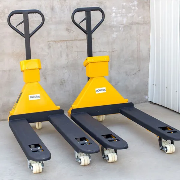 Electric Loading Hand Forklift Truck Pallet Truck Manual Pallet Jack With Weigh Scale photo-4