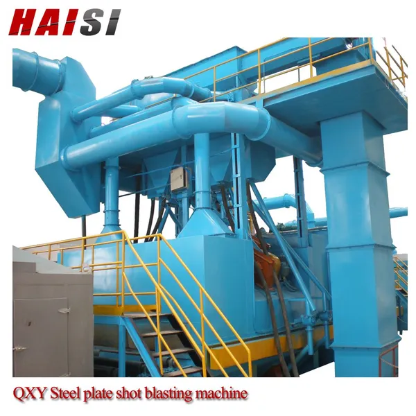 Steel Plate Shot Blasting and Painting Machine photo-3