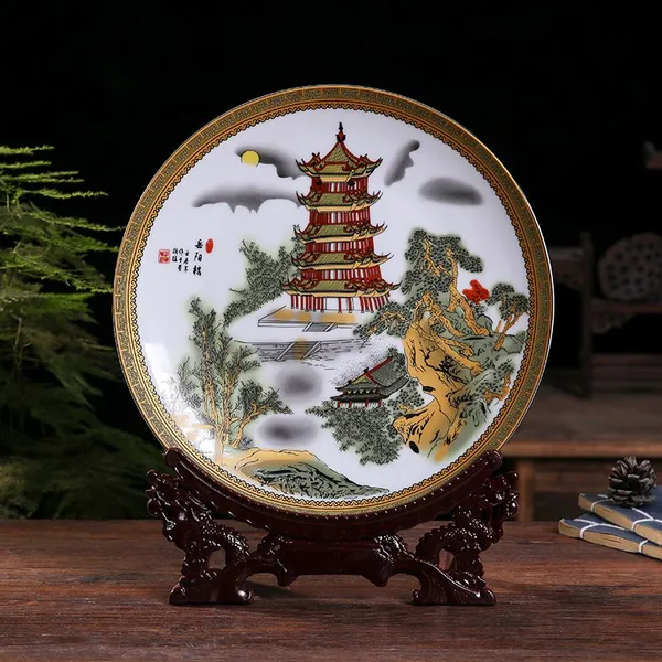 Ceramic Bracelet Porcelain Painting Porcelain Plate Ornaments photo-4