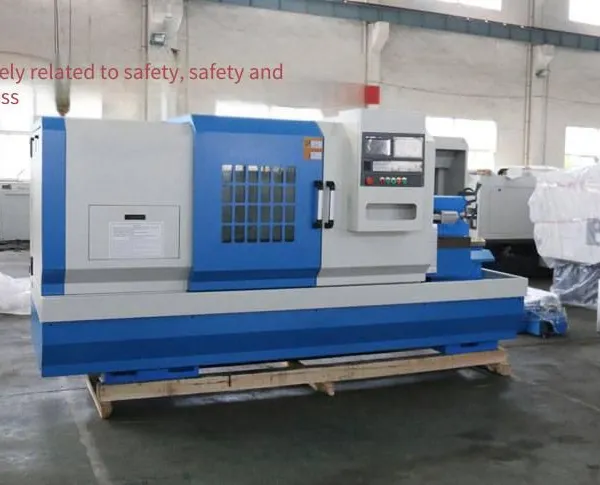 Cnc Lathe 6136, Horizontal Cnc Lathe 6136 With Hard Rail and Flat Bed photo-2