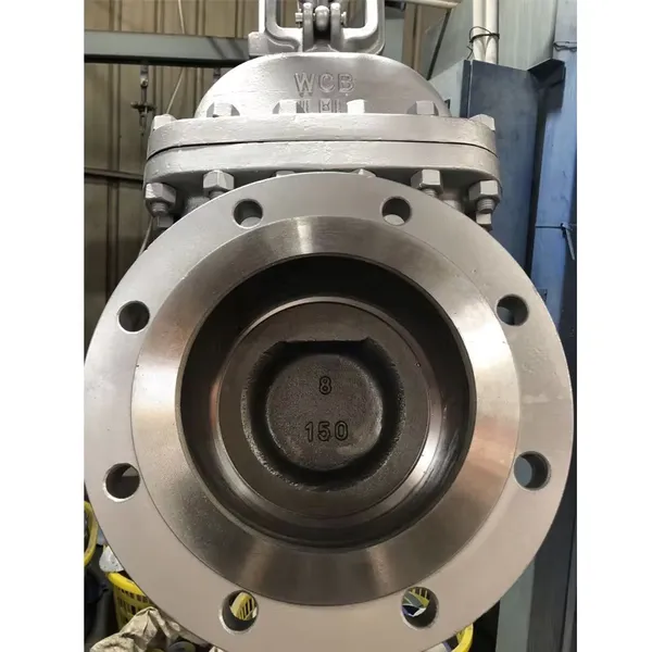 ANSI 150# 6in 8in WCB Flange Gate Valve A216 Non-Rising Stem Stainless Cast Steel Gate Valve Manufacturer Price photo-6
