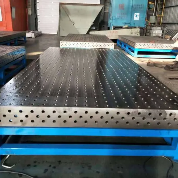 Junyuan Steel Structure High-precision Ht250 Civil Air Defense Welding Platform and Manipulator Welding Platform, Large Quantity in Stock photo-4