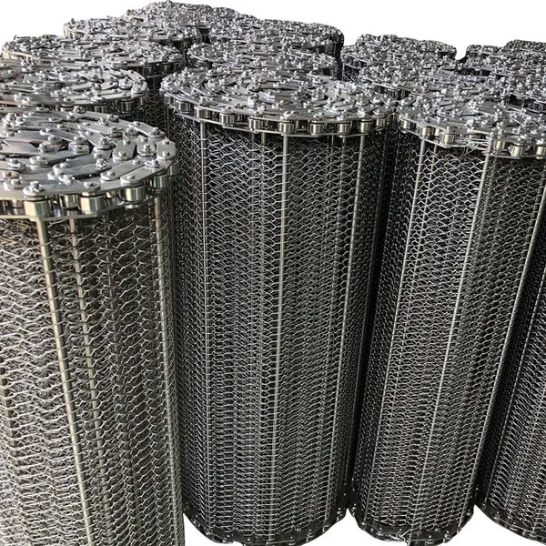 Stainless Steel Mesh Chain Driven Wire Mesh Conveyor Belt for Industrial Conveyance photo-1