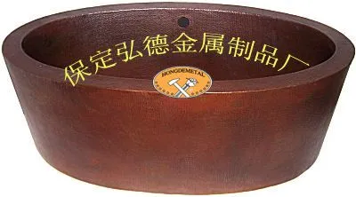 Handmade Pure Copper Bathtubs, Factory Direct Supply, Multiple Types, Customizable Bathtubs photo-3