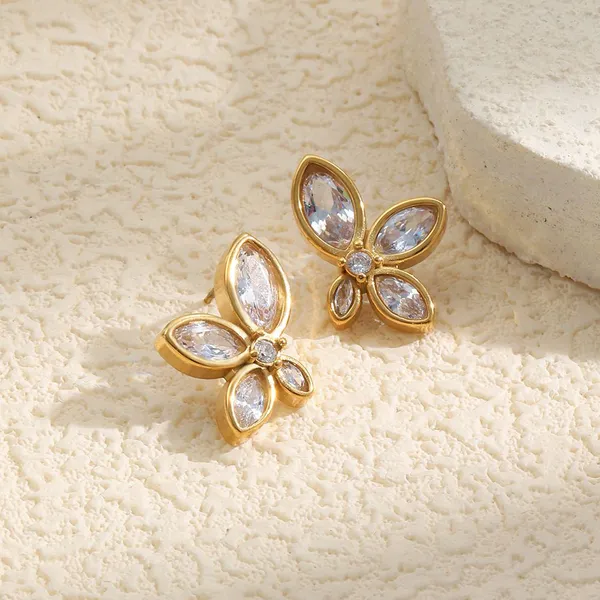 Stainless Steel Earrings Supplier Brand Label Packaging Quality Inspection ISO Compliant photo-2
