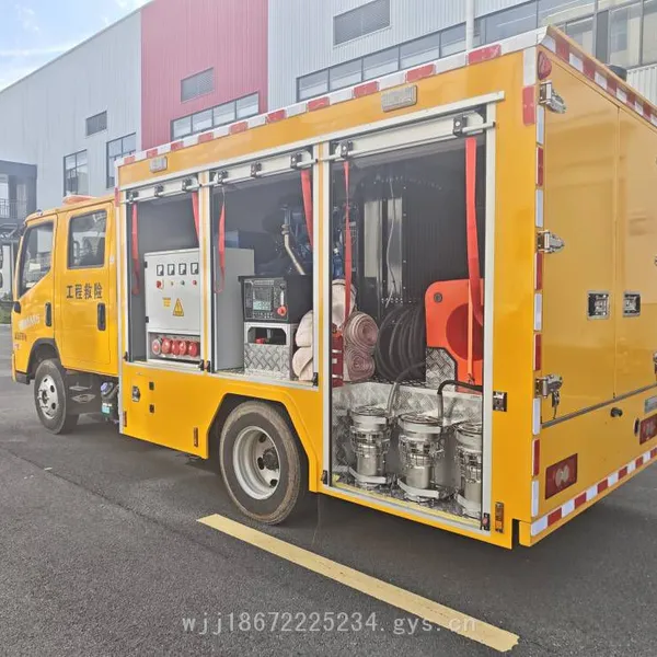 Pilot 6-seater Engineering Rescue Vehicle, 2000-cubic Large-flow Drainage and Flood Prevention Emergency Equipment Vehicle photo-5